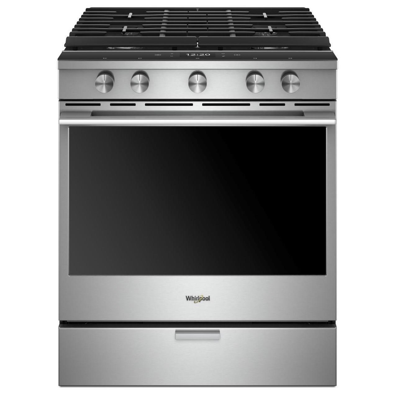 Whirlpool accubake on sale oven gas